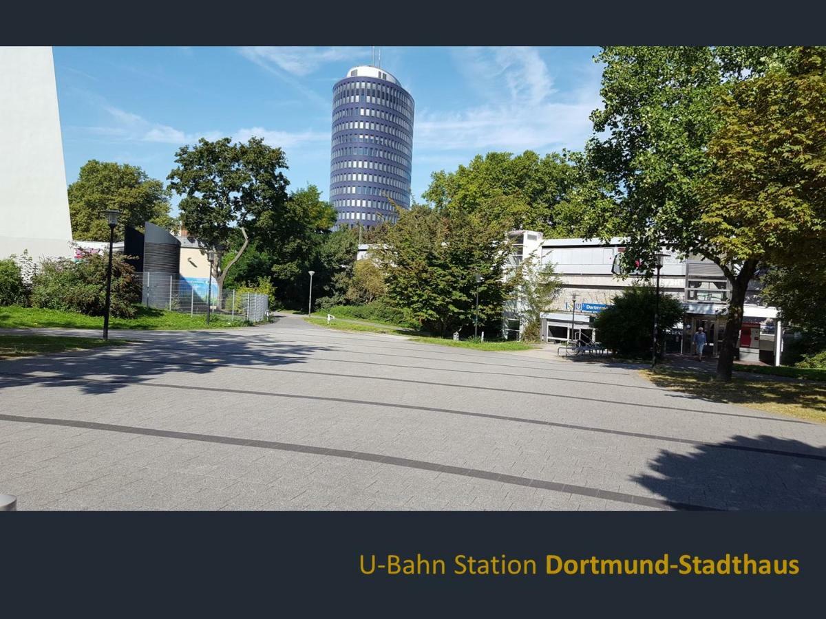Apartment Mit Balkon Dortmund Zewnętrze zdjęcie