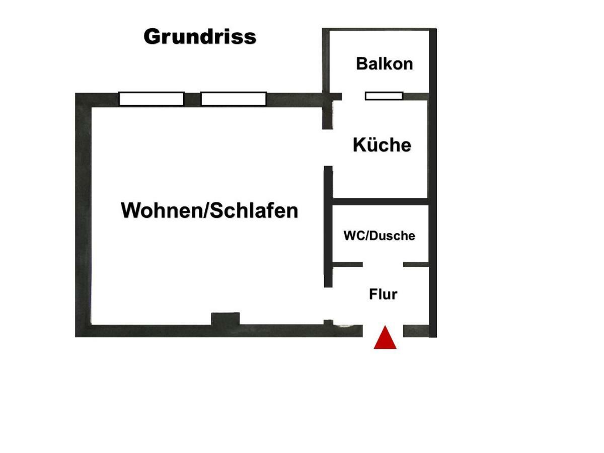 Apartment Mit Balkon Dortmund Zewnętrze zdjęcie